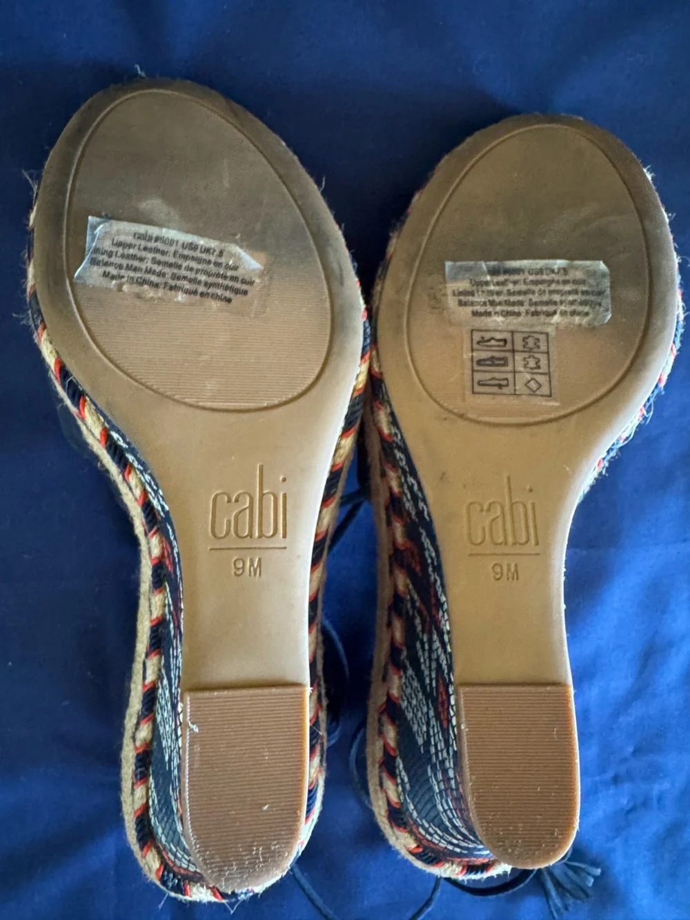 CAbi navy suede